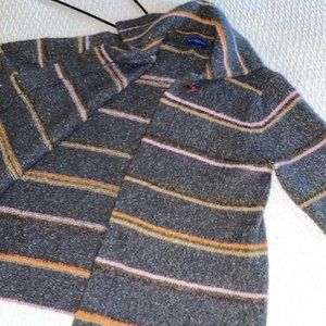 Soft and Comfy One Button Gray Cardigan